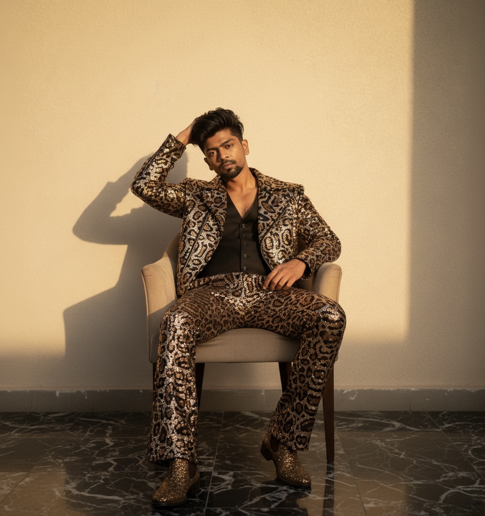 Extreme Poppins Animal Print Designer Shirt
