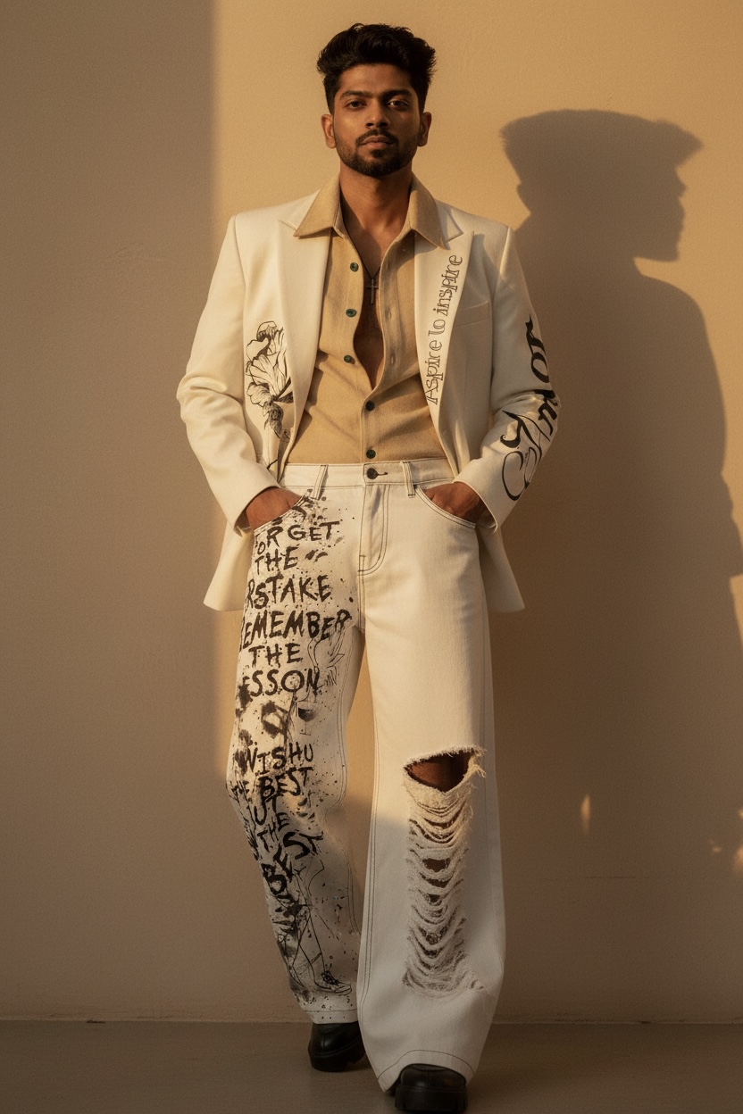 Extreme Poppins Baggy Printed Streetwear Shirt