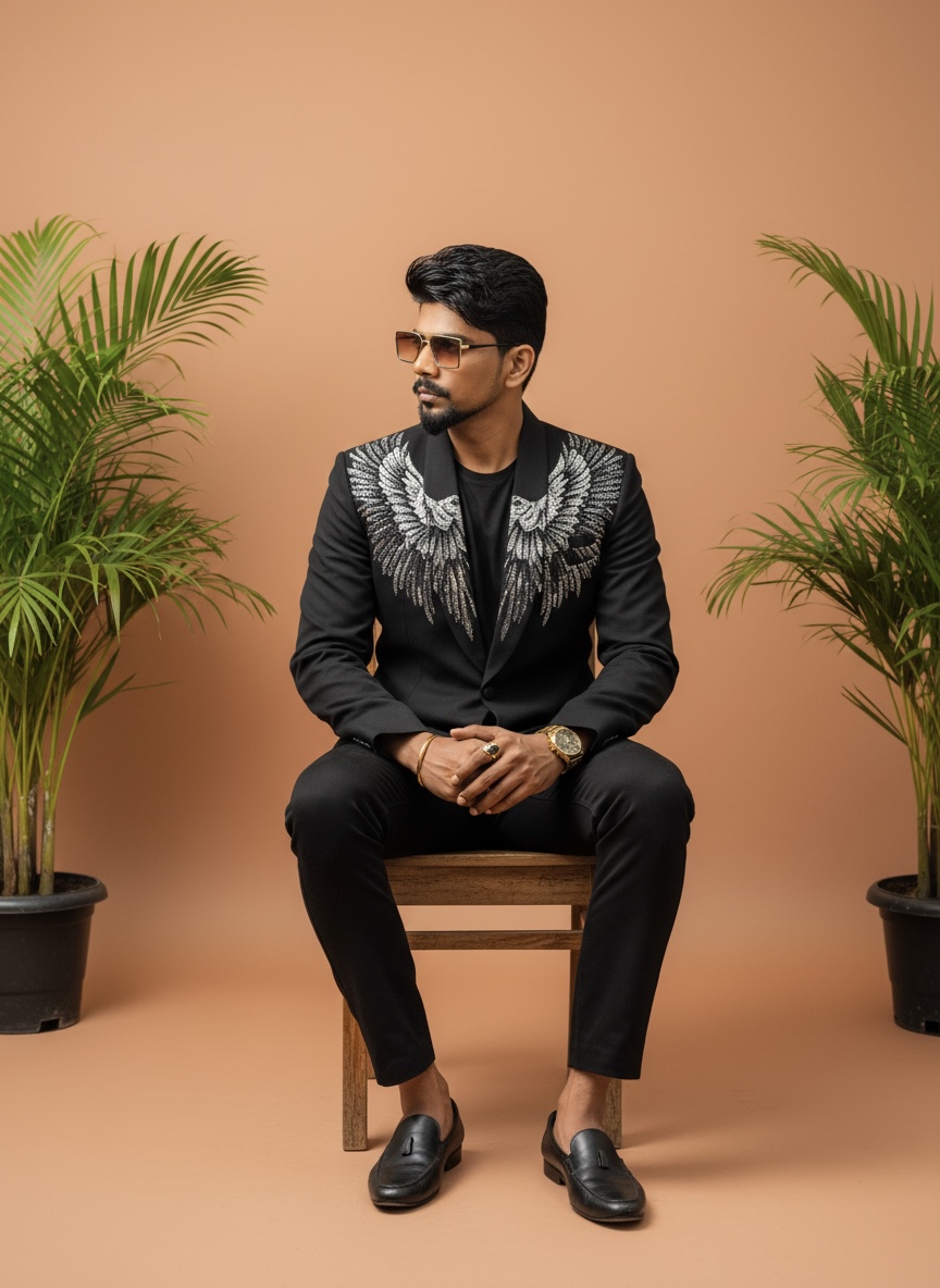 Printed Designer Shacket Shirt